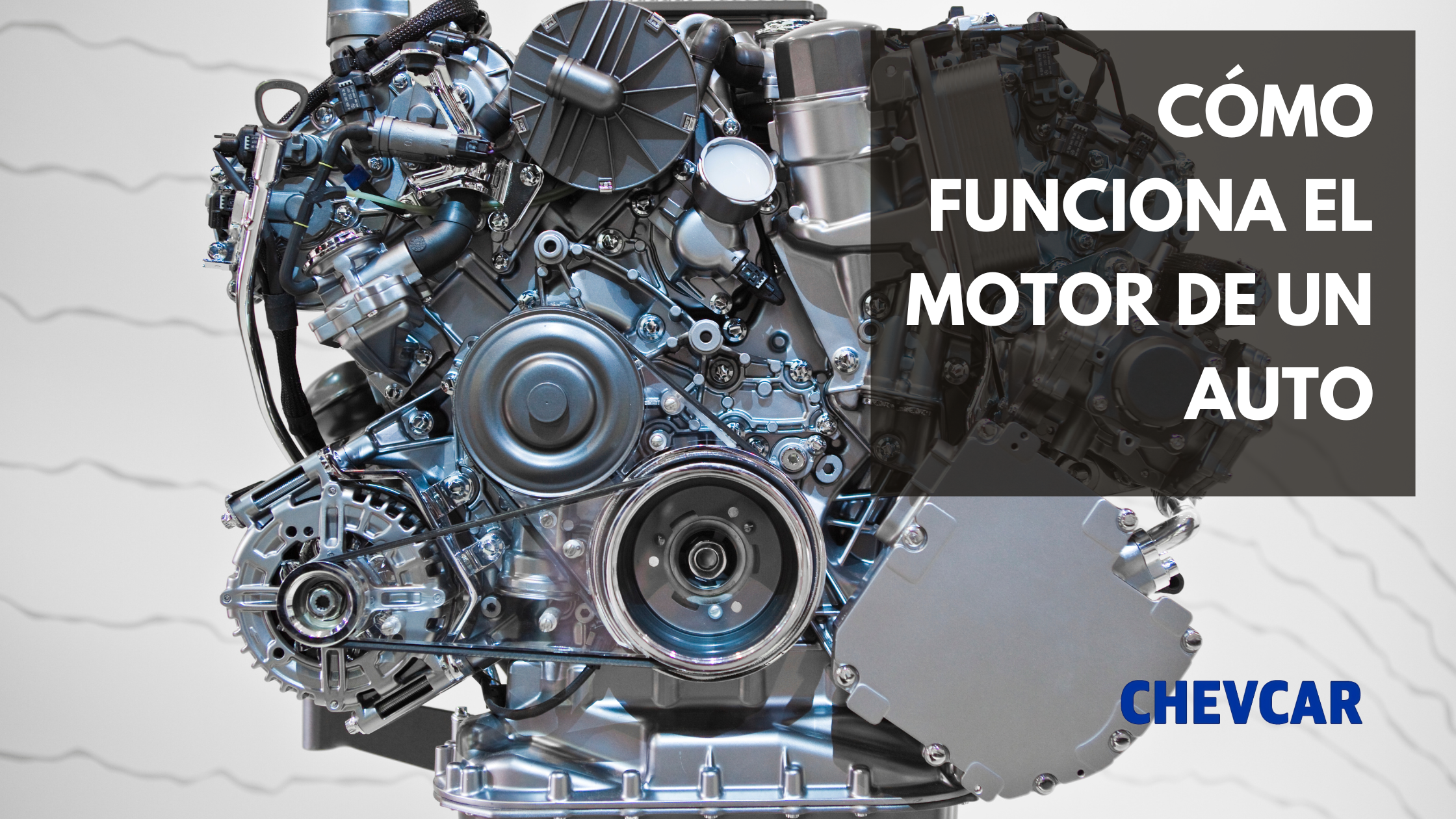 Cómo funciona el motor de un auto