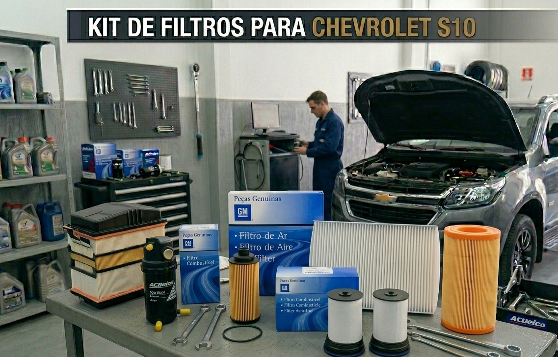 PORTADA KIT DE FILTROS PARA CHEVROLET S10