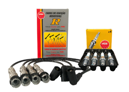 Kit de bujias y cables NGK